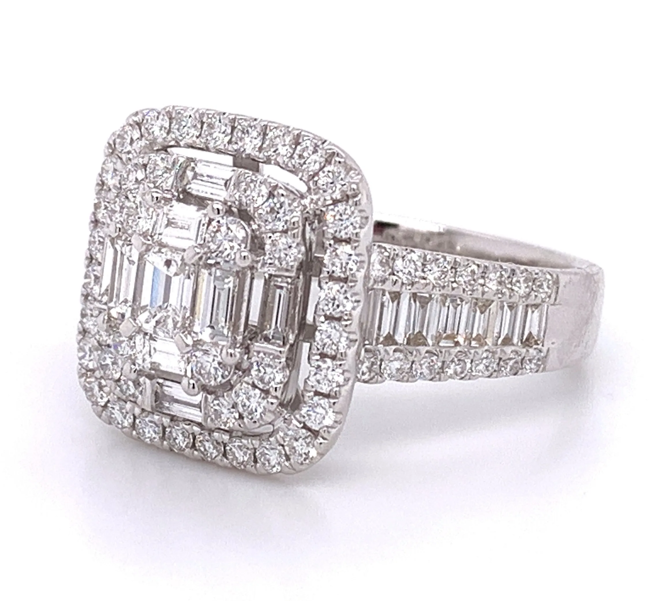 1.60ct tw Ladies Invisible Set Diamond Ring