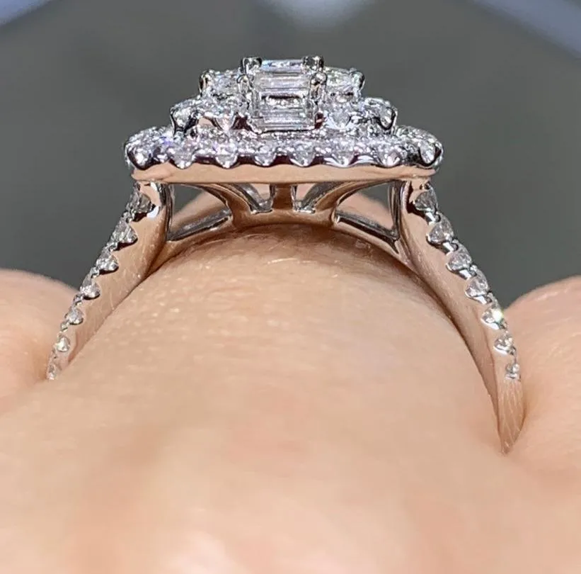 1.60ct tw Ladies Invisible Set Diamond Ring
