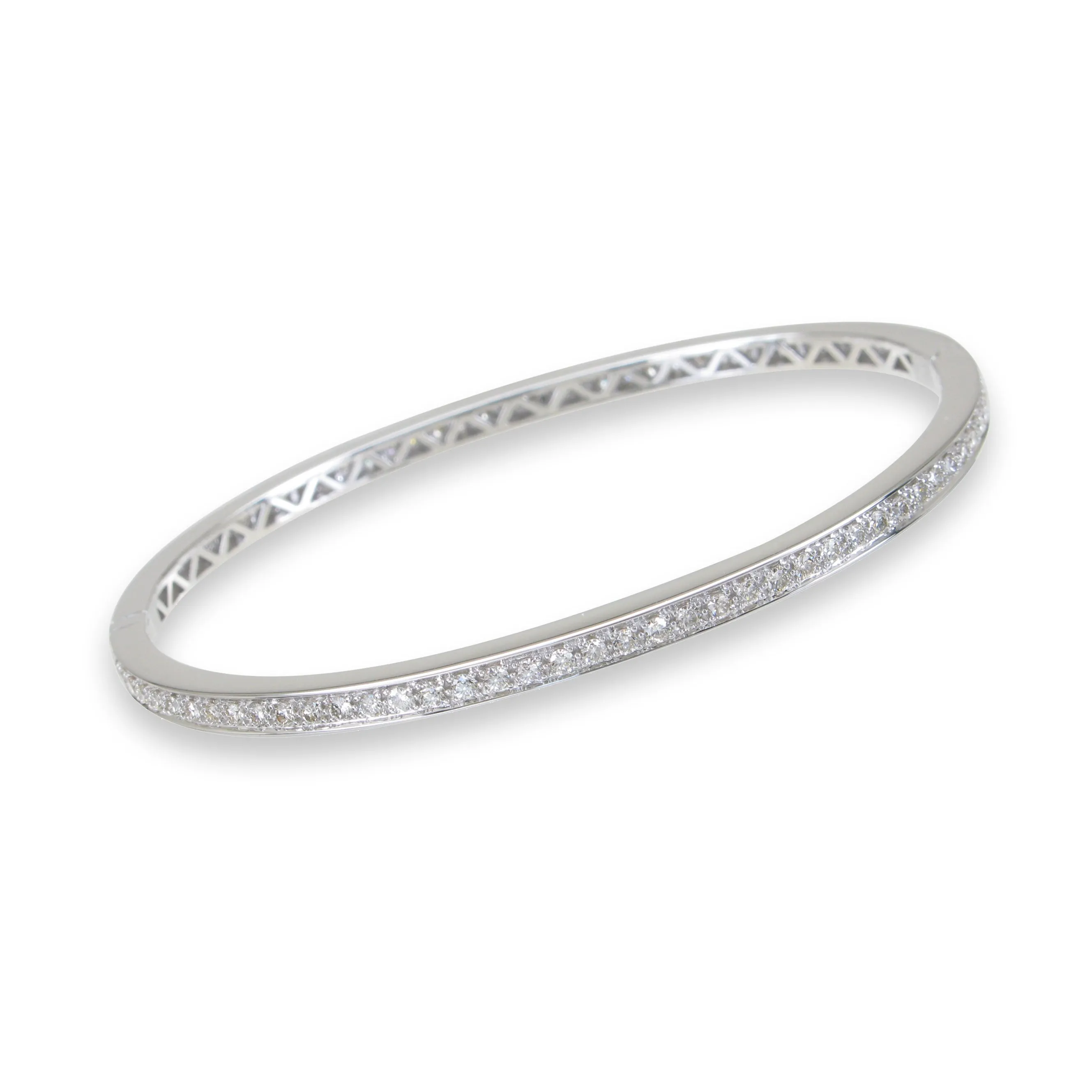 18k Gold & Diamond Bangle - 1.32ct
