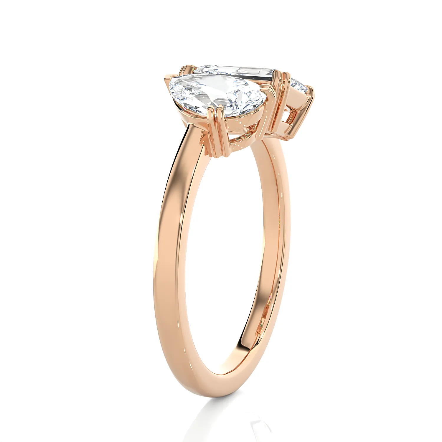 2 7/8 ctw Multi-Shape Lab Grown Diamond Ring