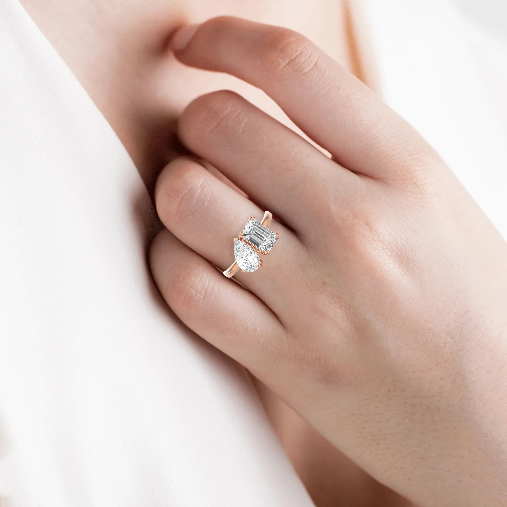 2 7/8 ctw Multi-Shape Lab Grown Diamond Ring