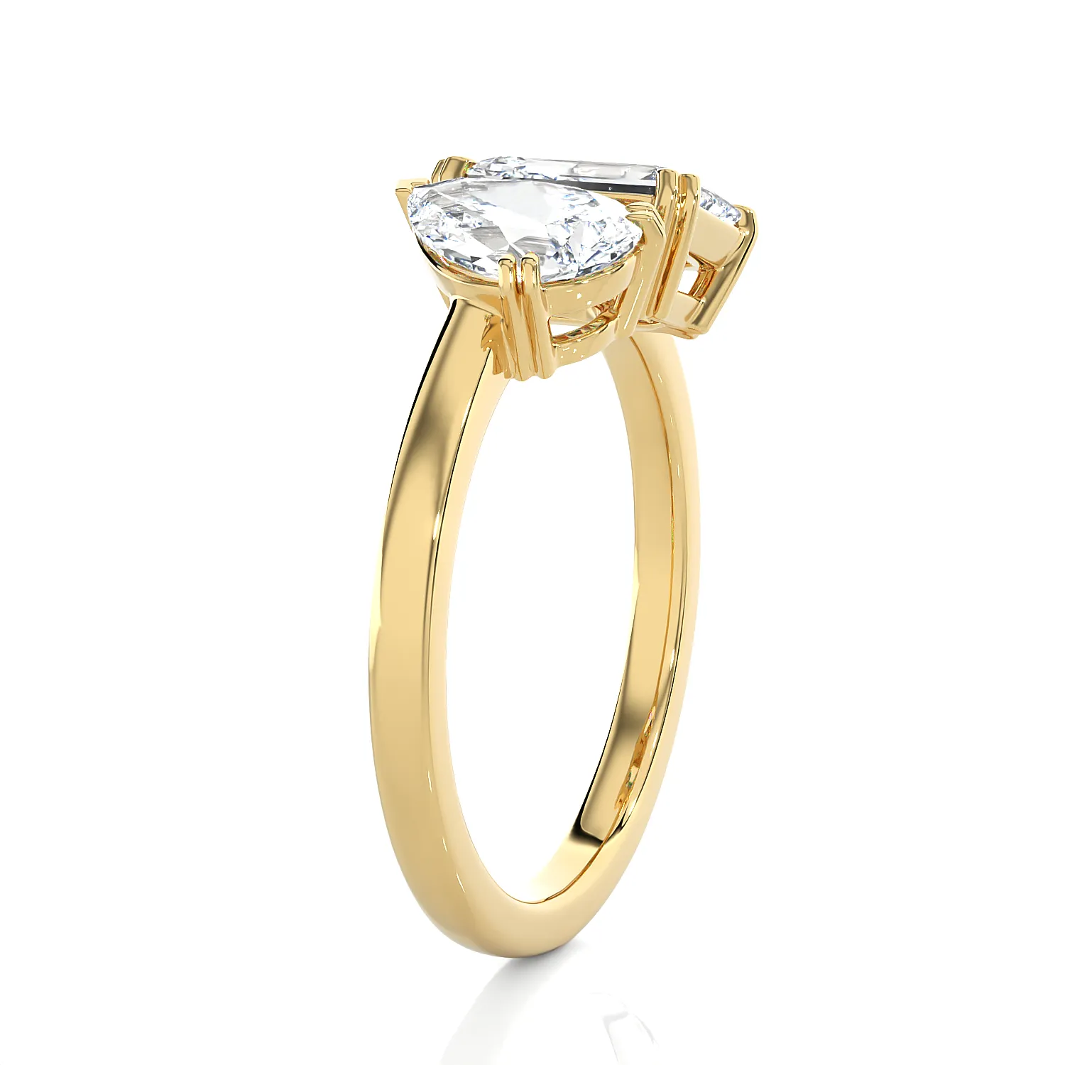 2 7/8 ctw Multi-Shape Lab Grown Diamond Ring