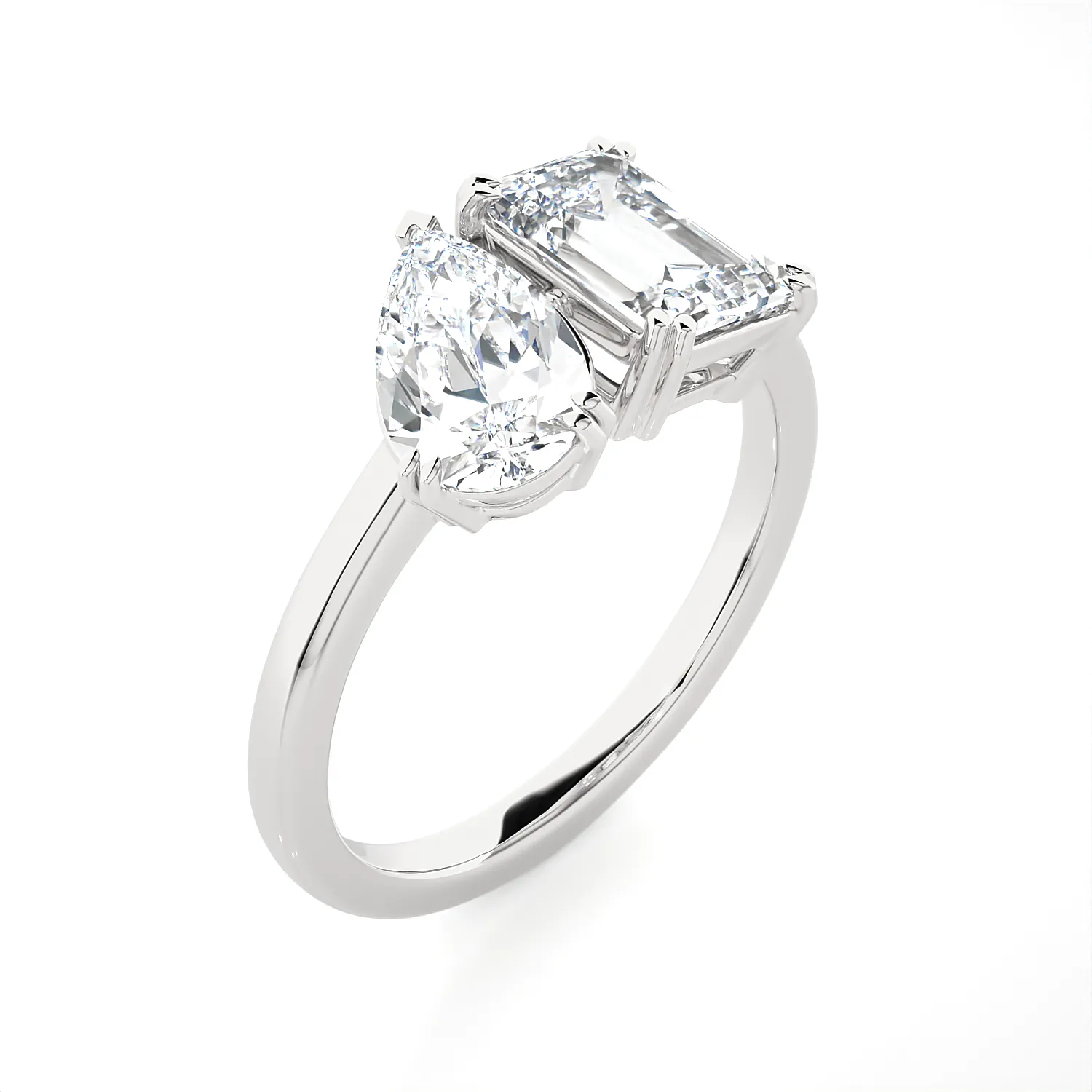 2 7/8 ctw Multi-Shape Lab Grown Diamond Ring