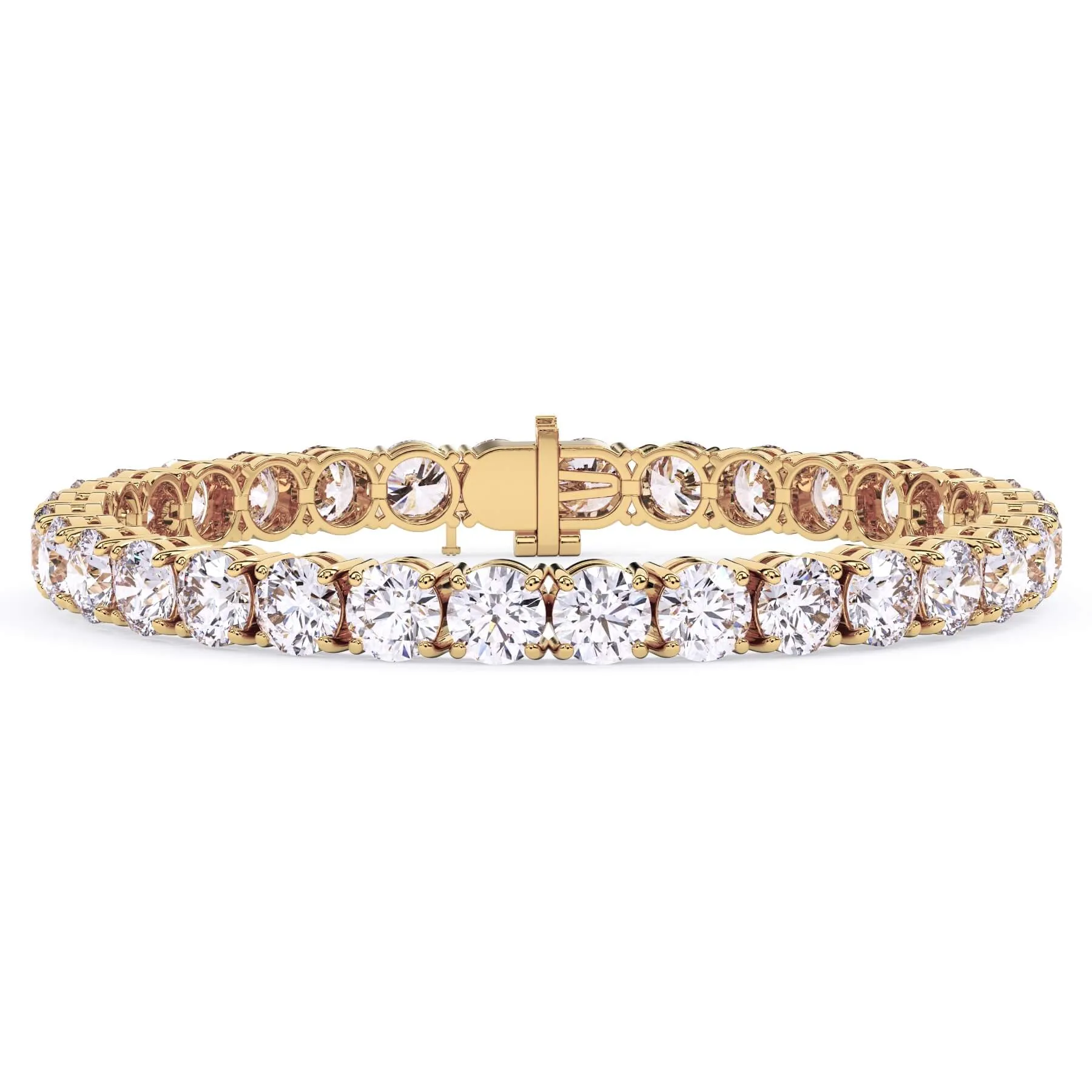 22.5 Carat Lab Grown Diamond Tennis Bracelet