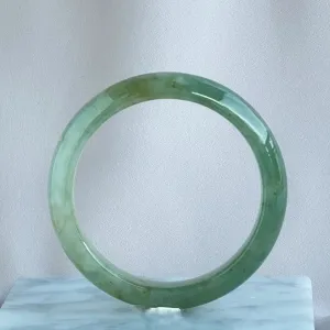 62358 58.3mm Green Type A Jadeite Bangle