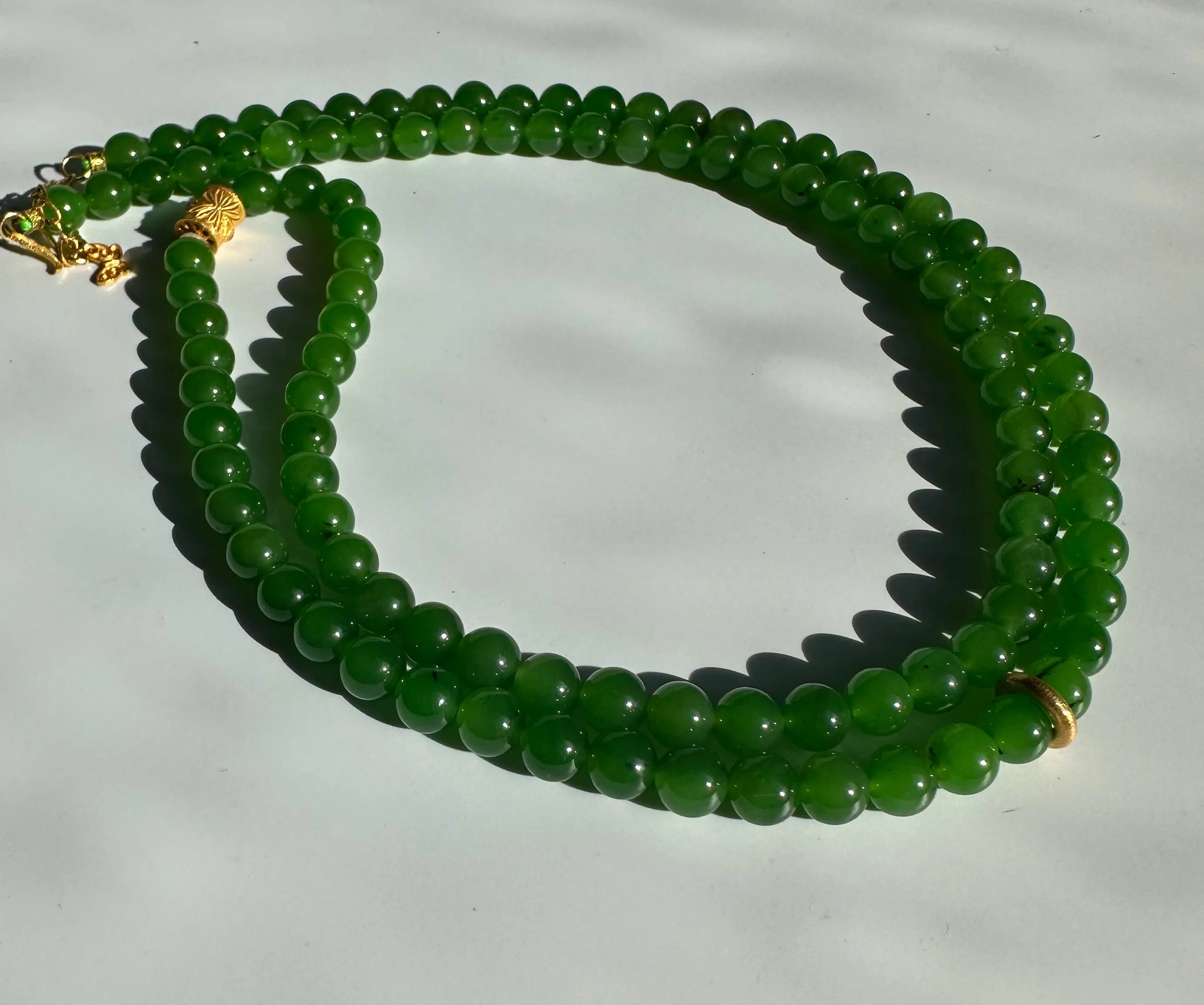 AA Sibeiran 108 Bead Necklace - 18k