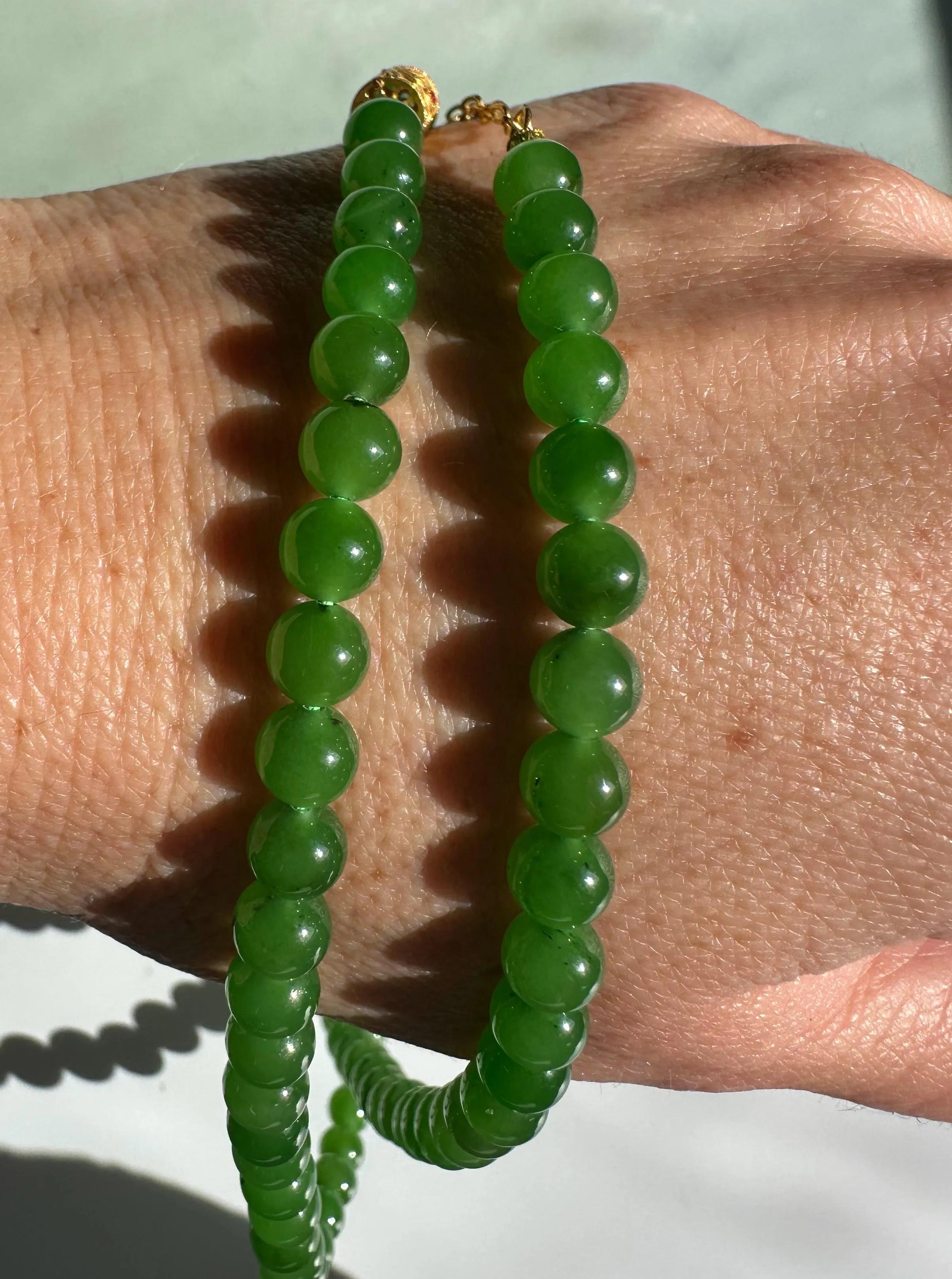 AA Sibeiran 108 Bead Necklace - 18k
