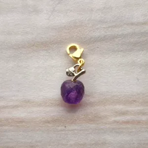 Apple Gemstone Charm