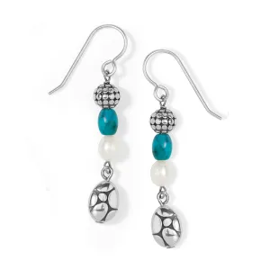 Brighton | Pebble Turquoise Pearl French Wire Earrings | Women's
