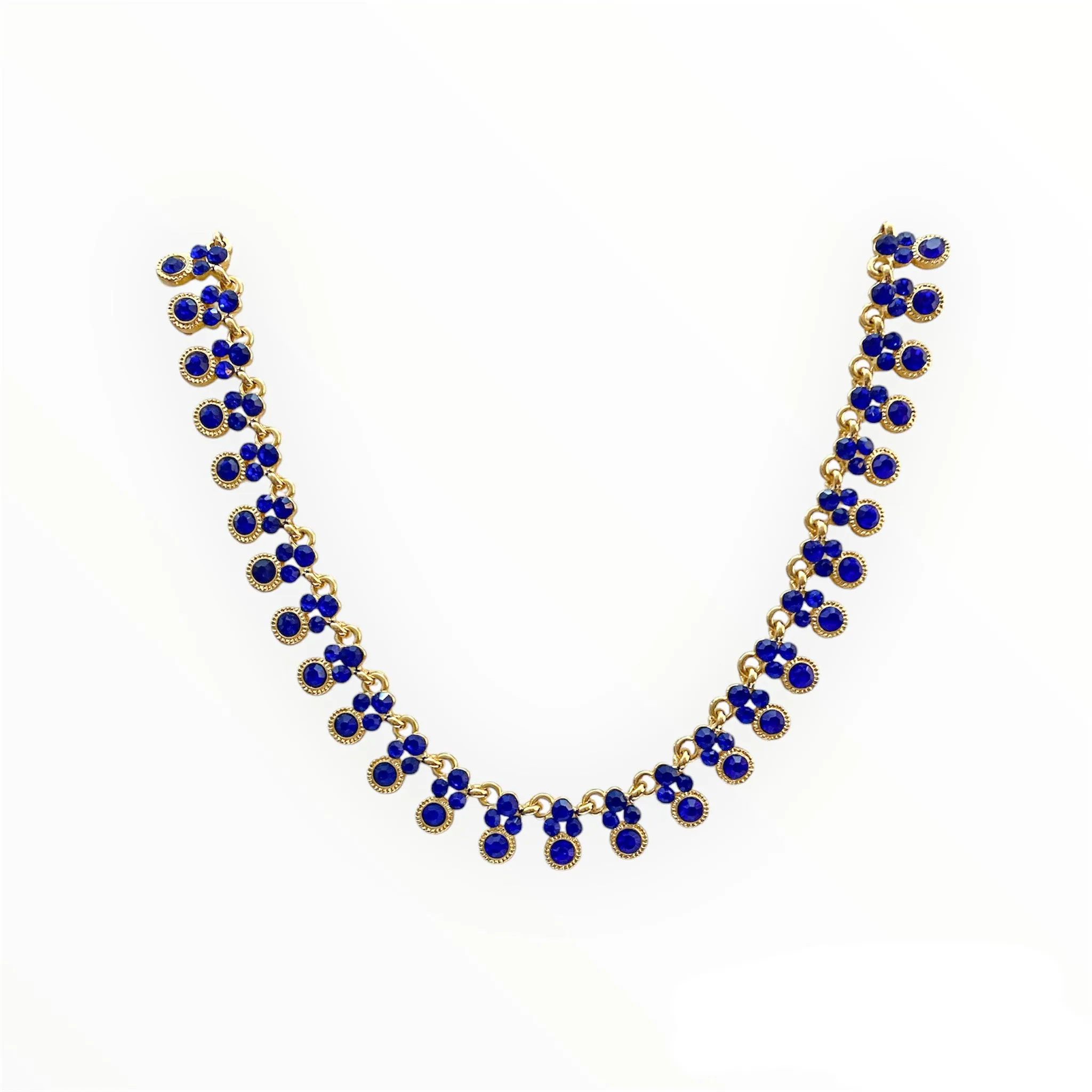 Candice Necklace - Sapphire