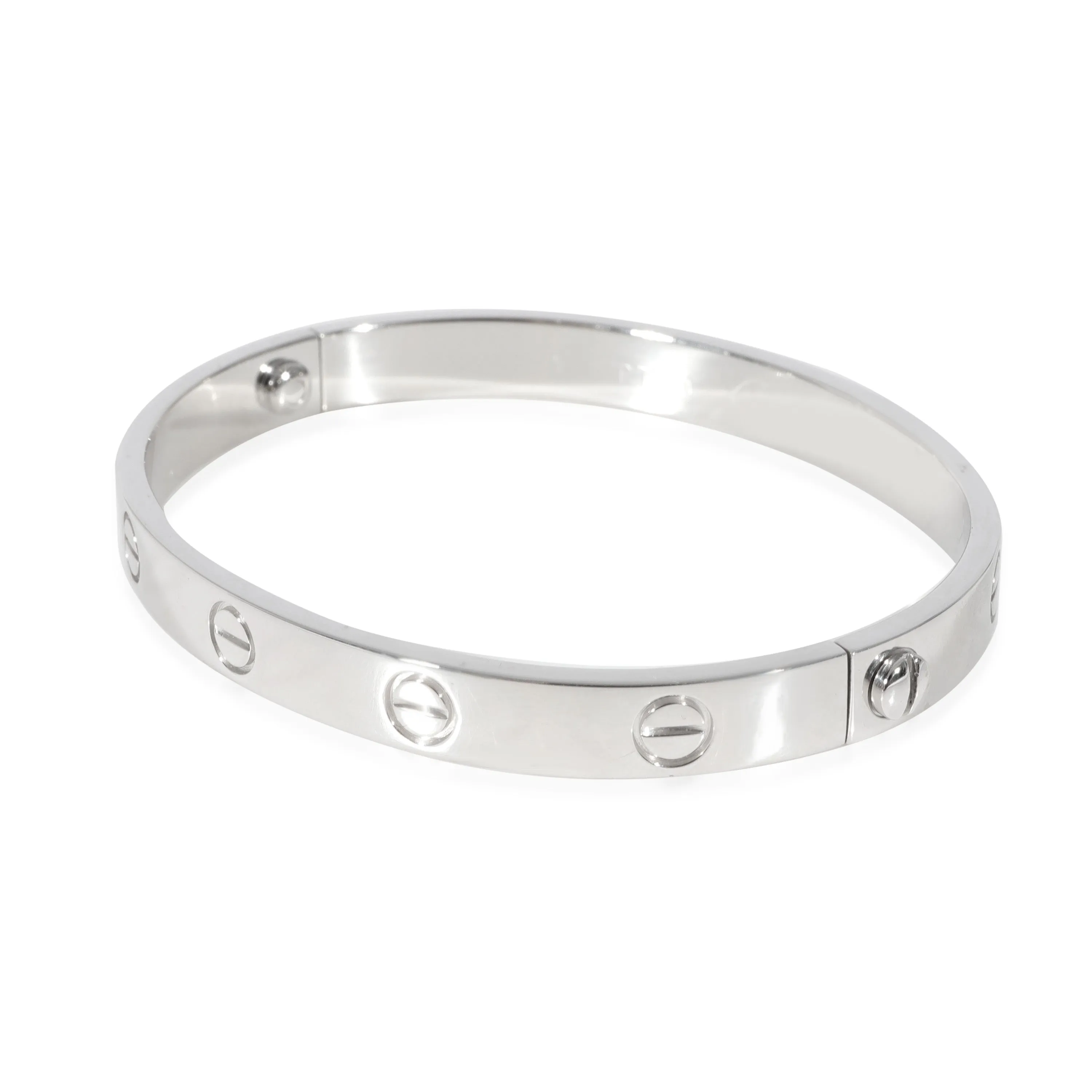 Cartier Love Bracelet in  Platinum
