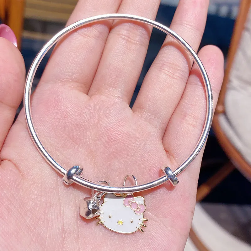 Cartoon Bracelet Small Bracelet Couple Girlfriends Three-Person Bracelet with Small Gift Student Jewelry