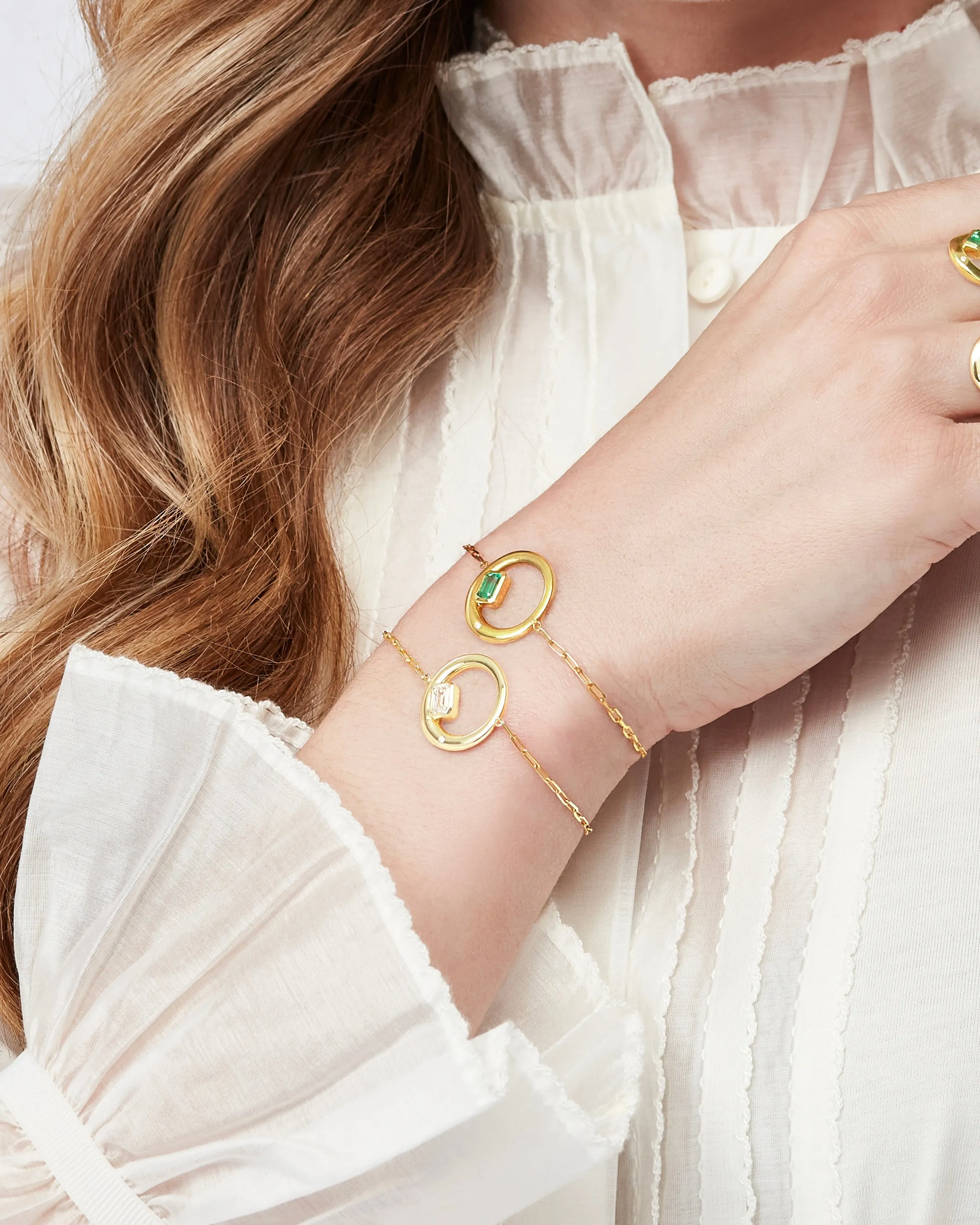 Chloe Emerald Bracelet