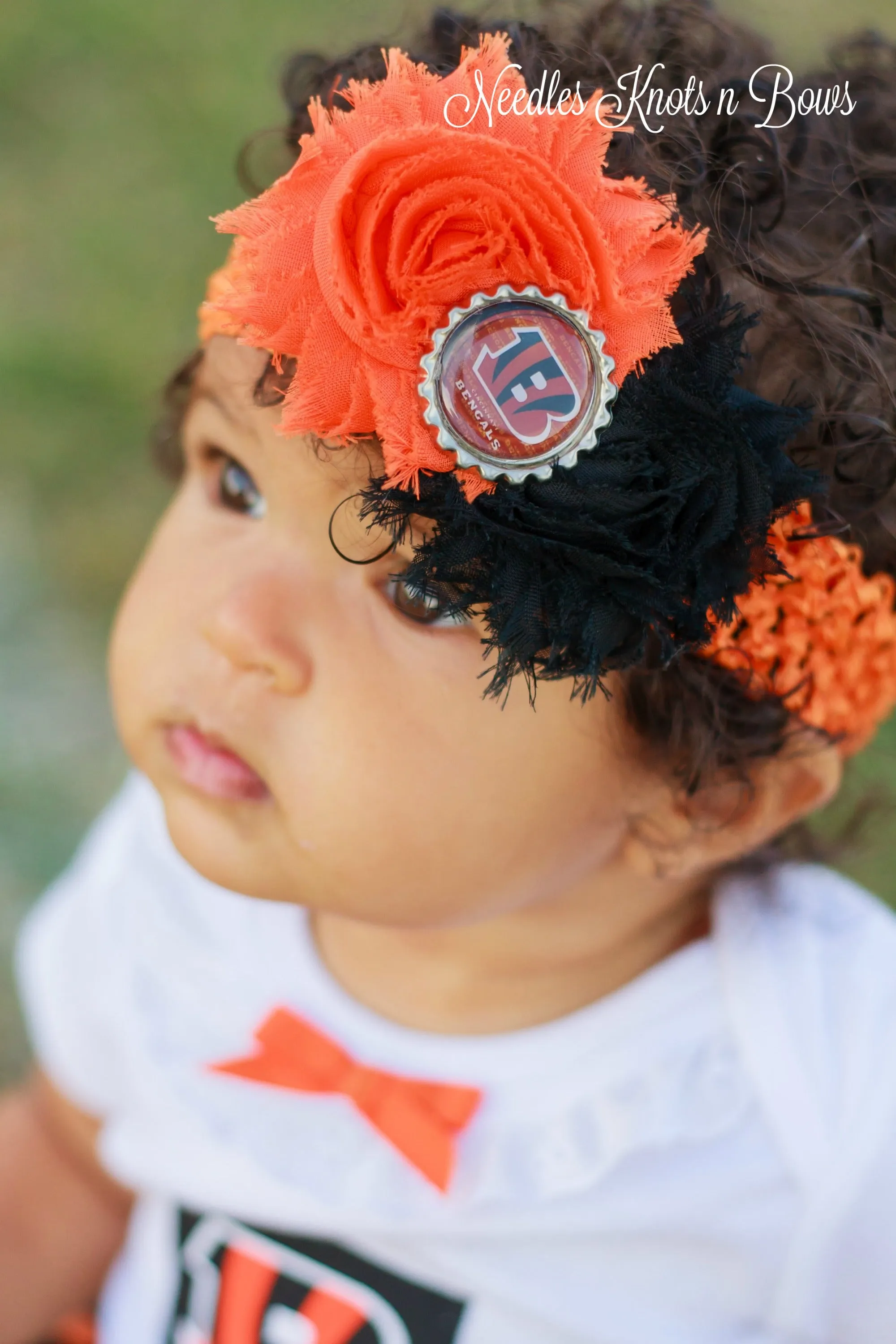 Cincinnati Bengals Game Day Football Headband