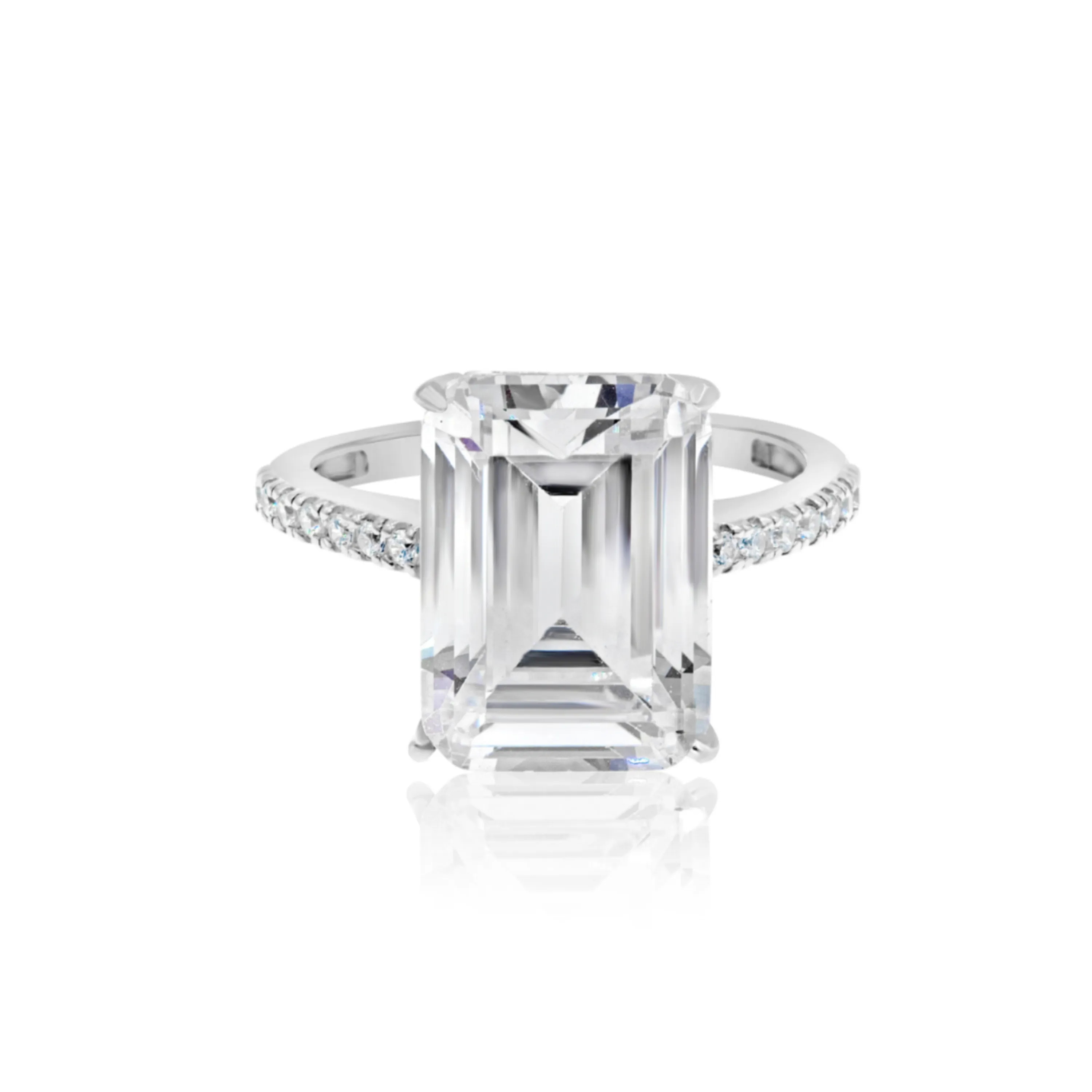 Emerald Cut Statement Ring
