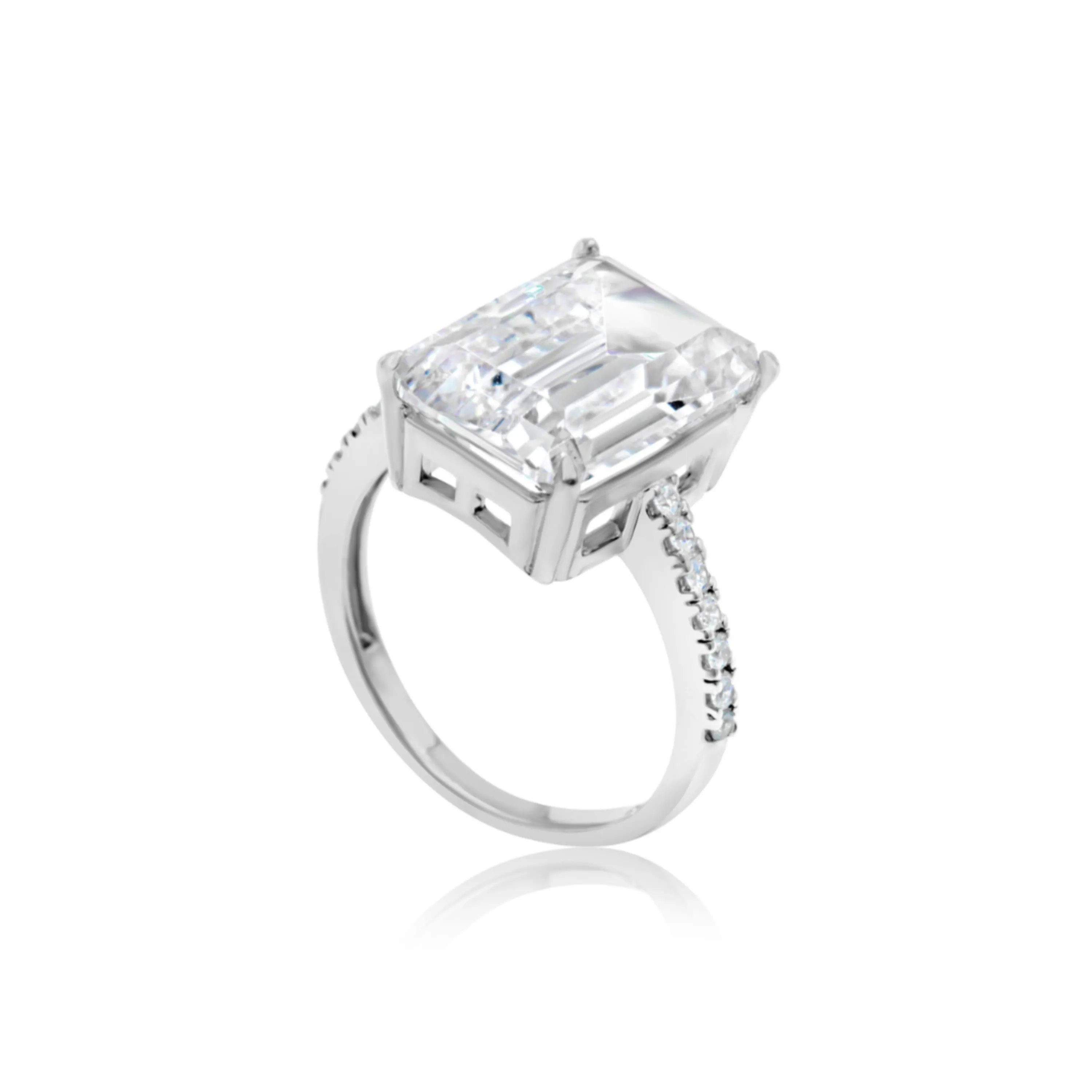 Emerald Cut Statement Ring