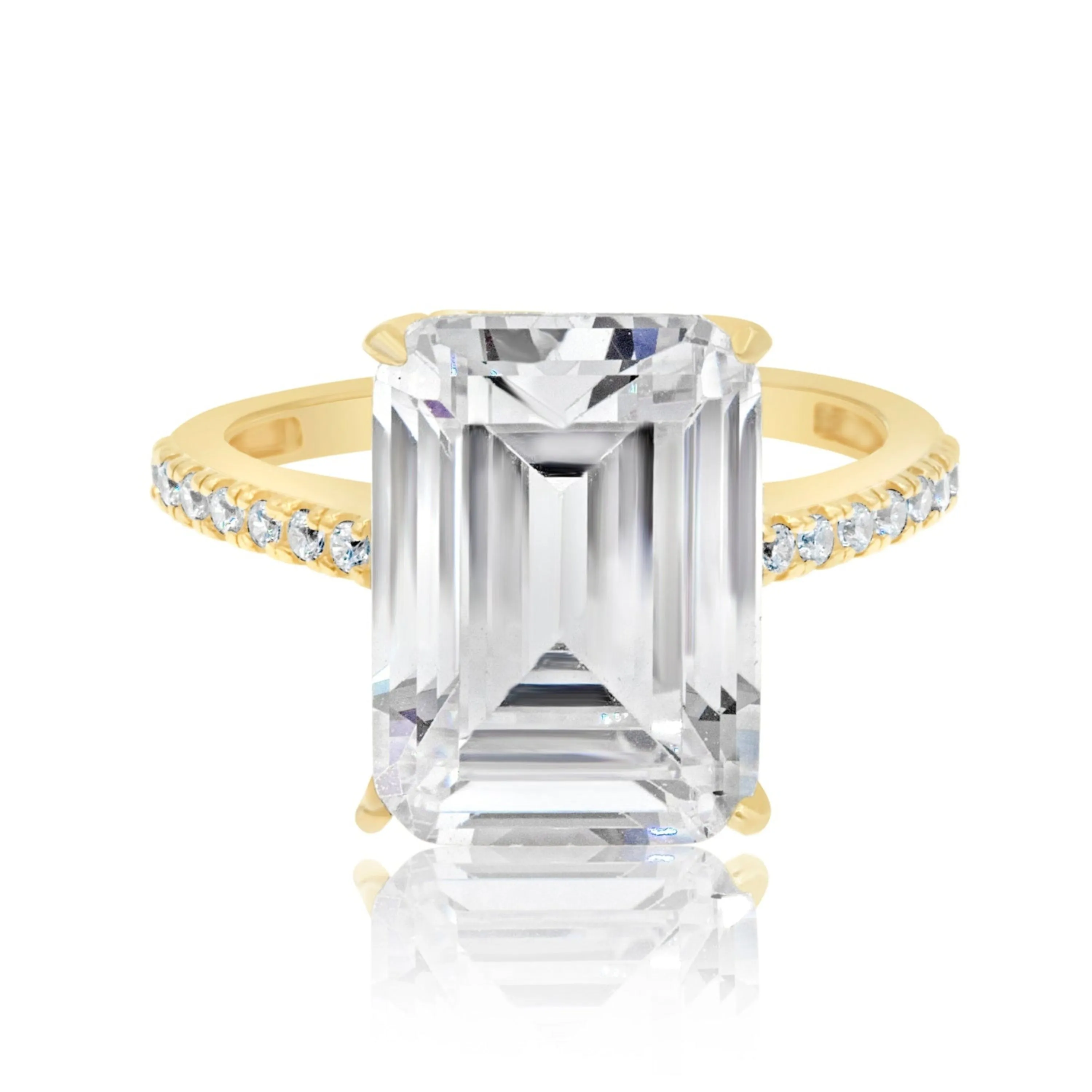 Emerald Cut Statement Ring