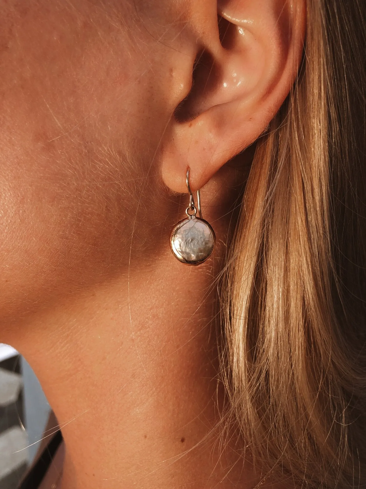 Everyday Baroque Pearl Earrings