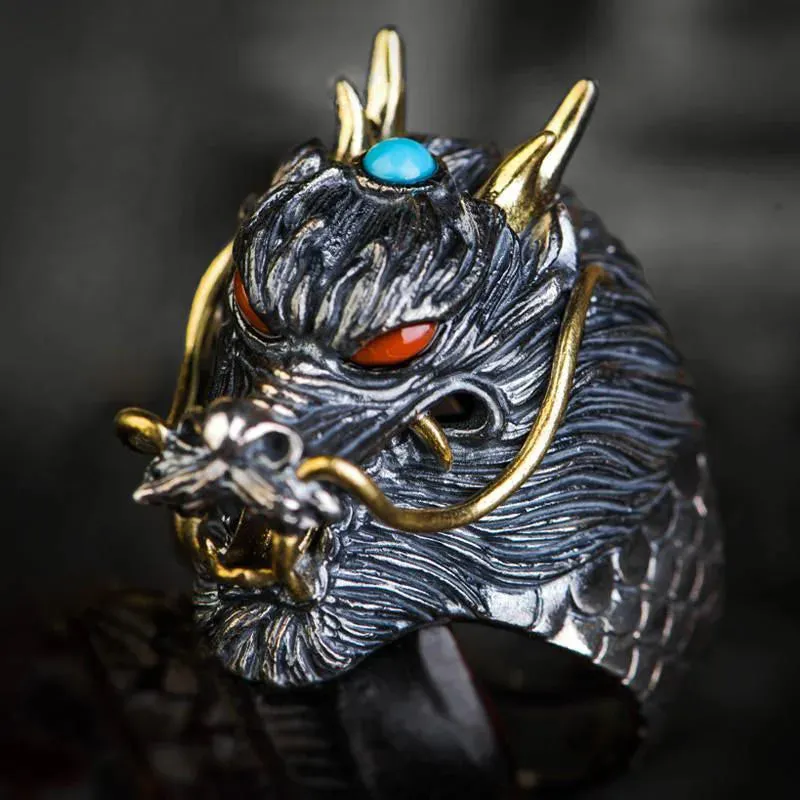 Eye of Horus Open Ring - Retro Pharaoh Totem Adjustable