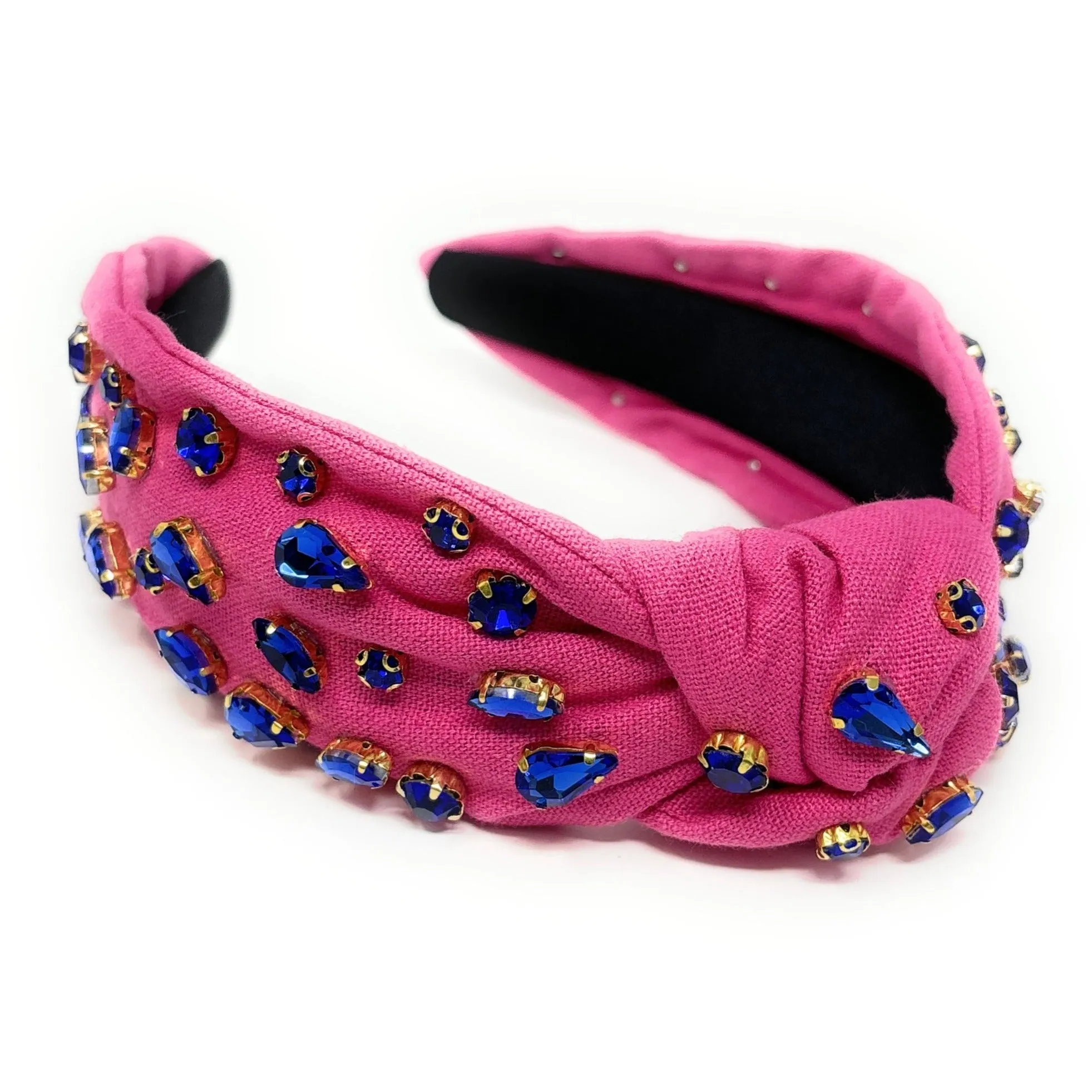 Hailey Jeweled Top Knot Headband