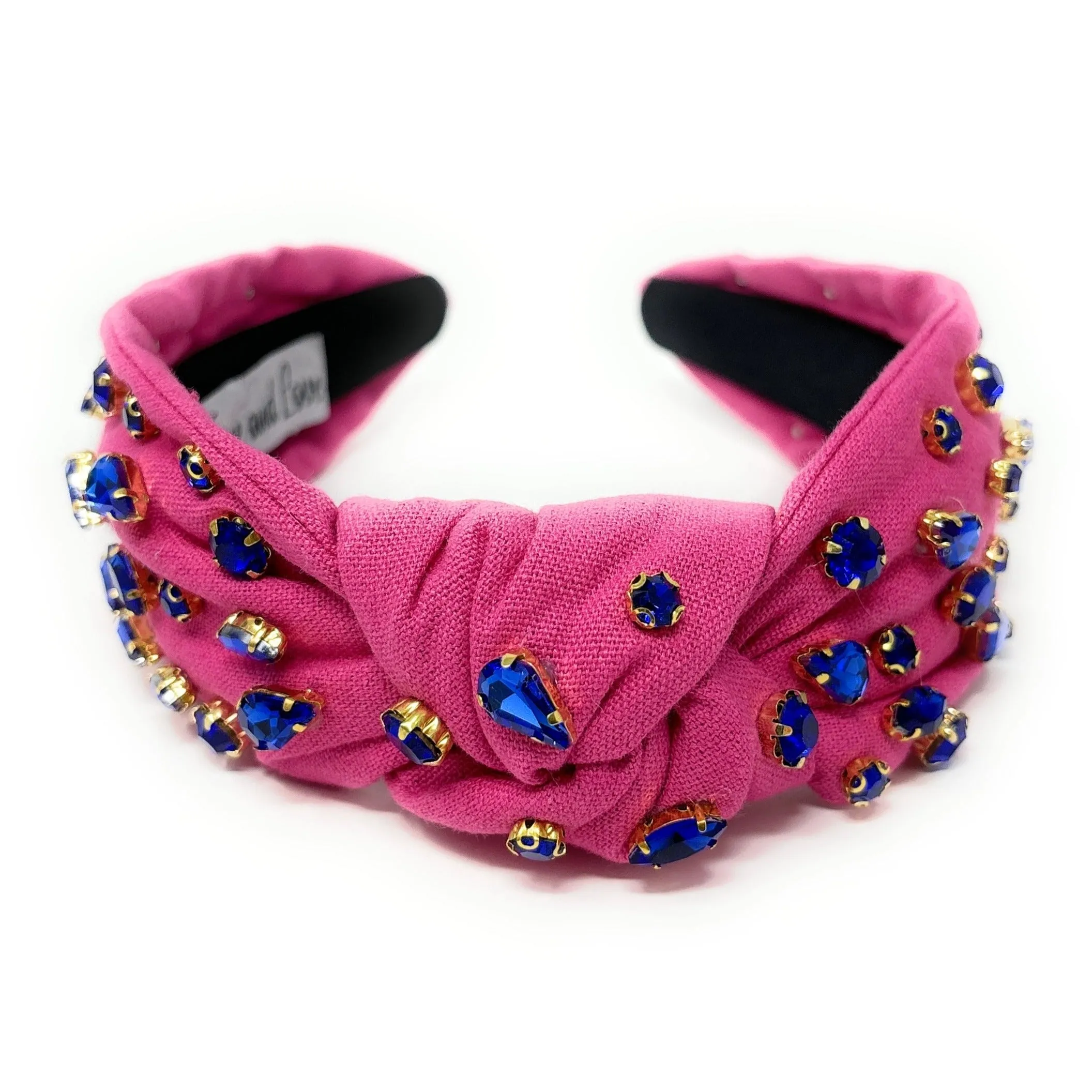 Hailey Jeweled Top Knot Headband