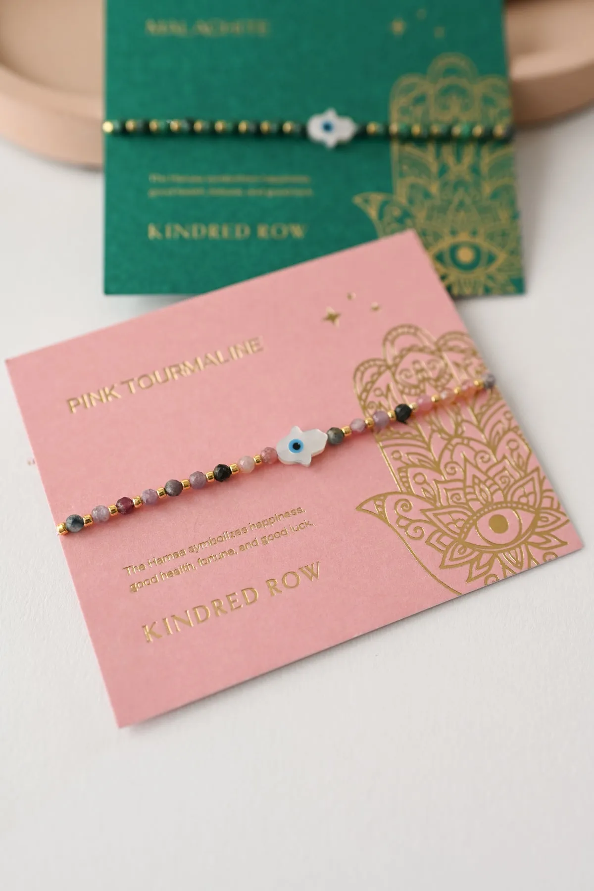 Hamsa Gemstone Bracelet