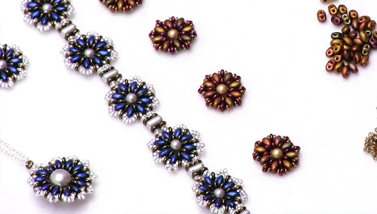 How to Make the Floraline Necklace, Earring, and Bracelet Set