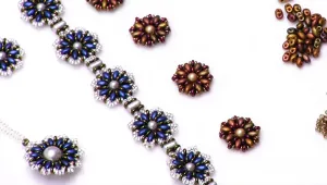 How to Make the Floraline Necklace, Earring, and Bracelet Set