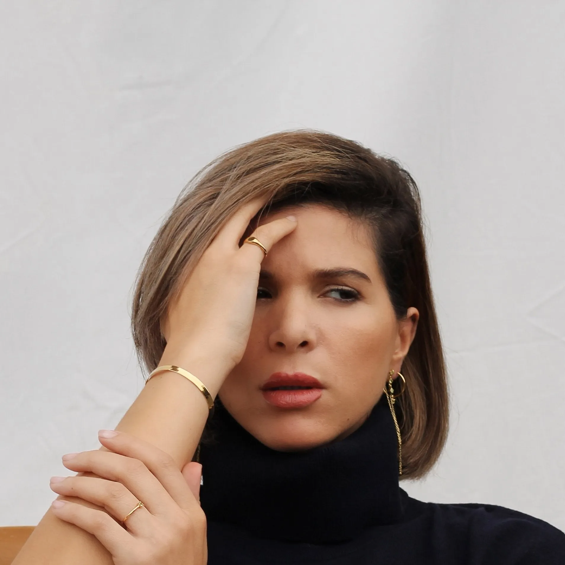 Irem Peridot Hoops