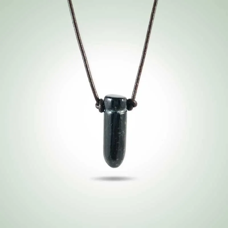 Jade Bullet Necklace