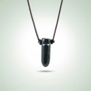 Jade Bullet Necklace