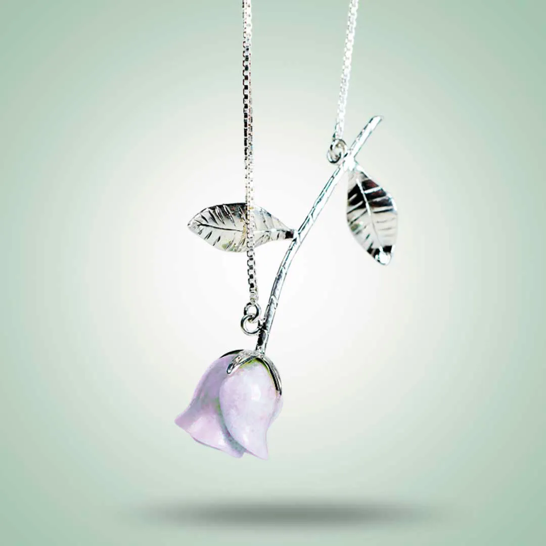 Jade Rose Necklace