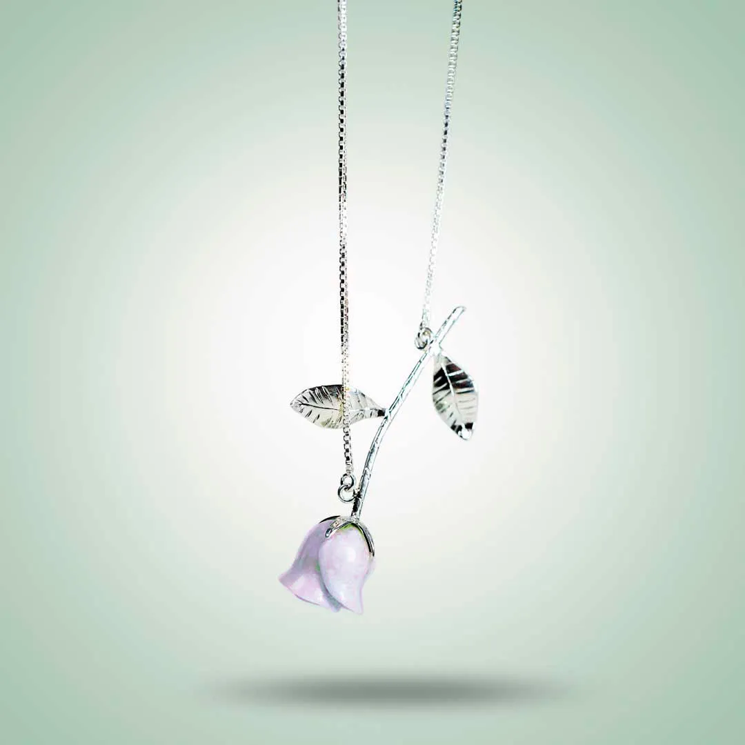 Jade Rose Necklace