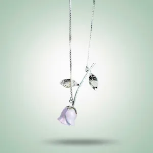 Jade Rose Necklace