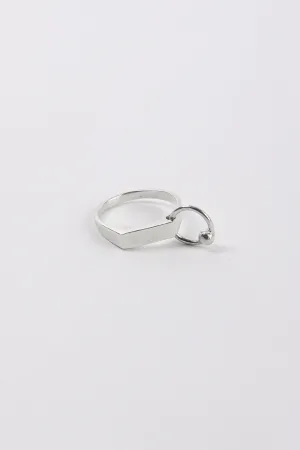 Kick In The Eye 'Zero' Ring With Round Piercing
