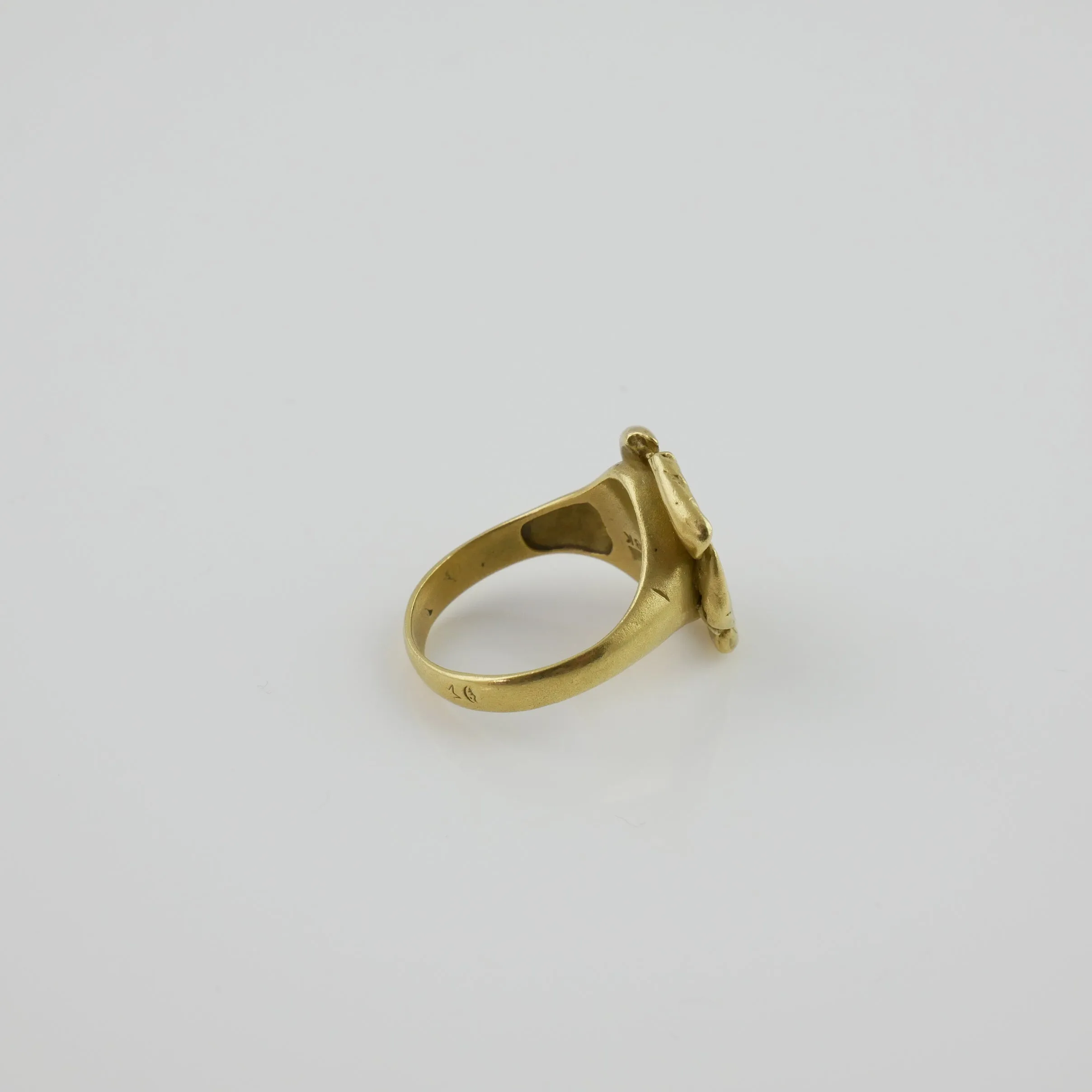 KIESELSTEIN-CORD  GREEK WARRIOR RING