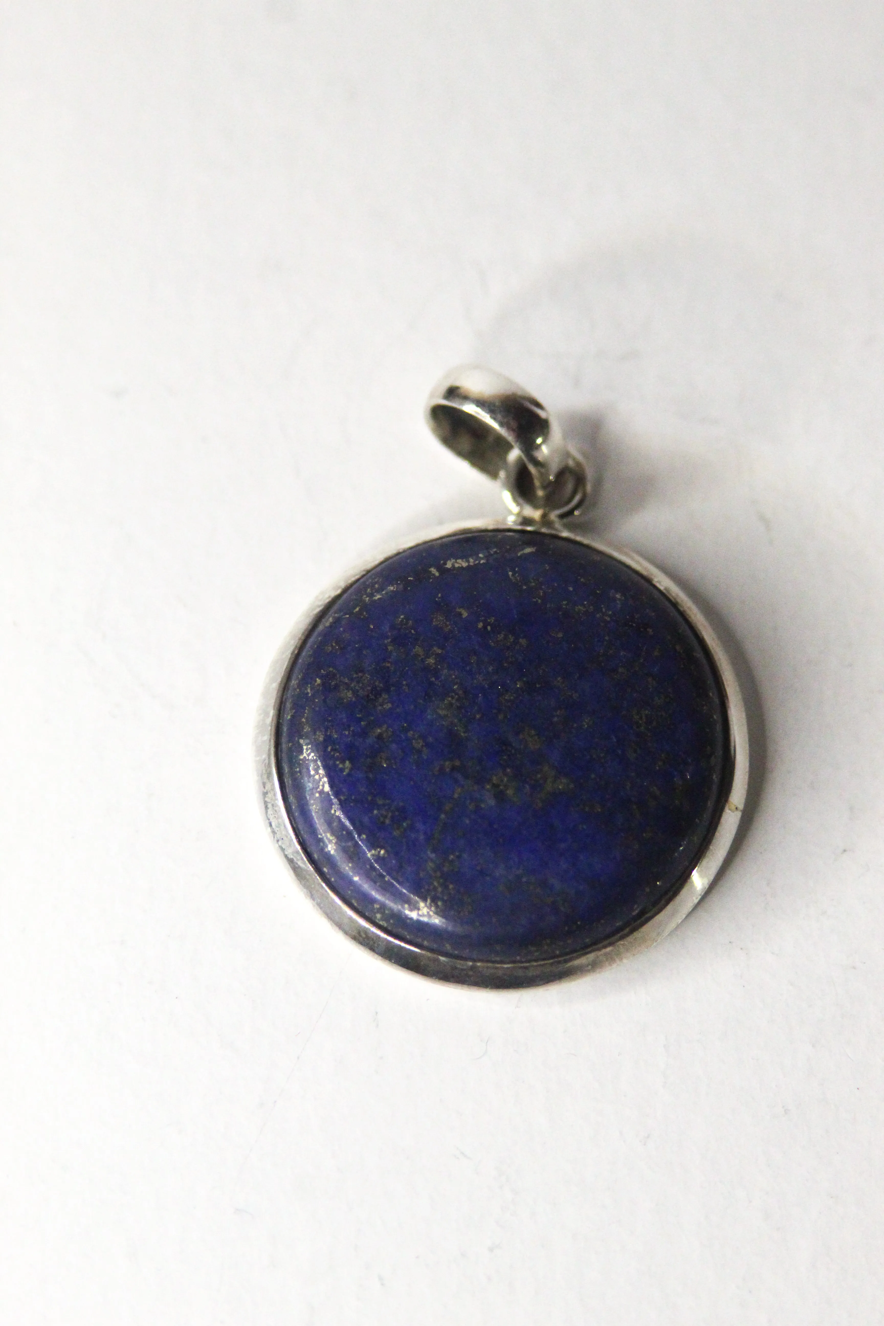 Lapis Lazuli Polished Round Pendant