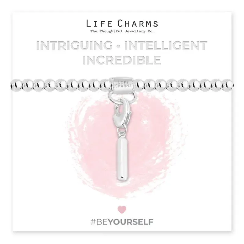 Life Charm Initial Charm Bracelet - Choose your Letter