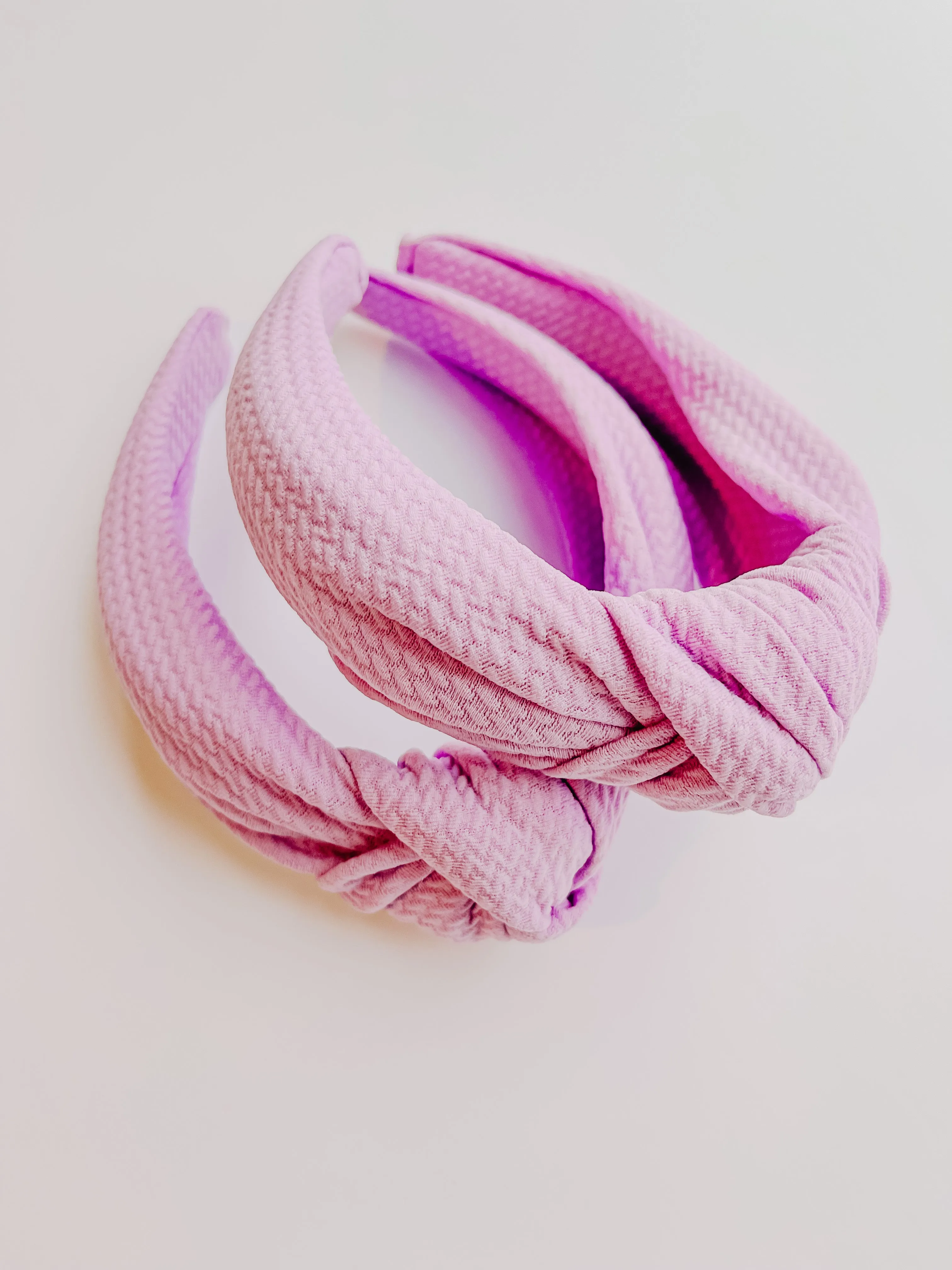 Light Purple Knotted Headband for Girls & Women
