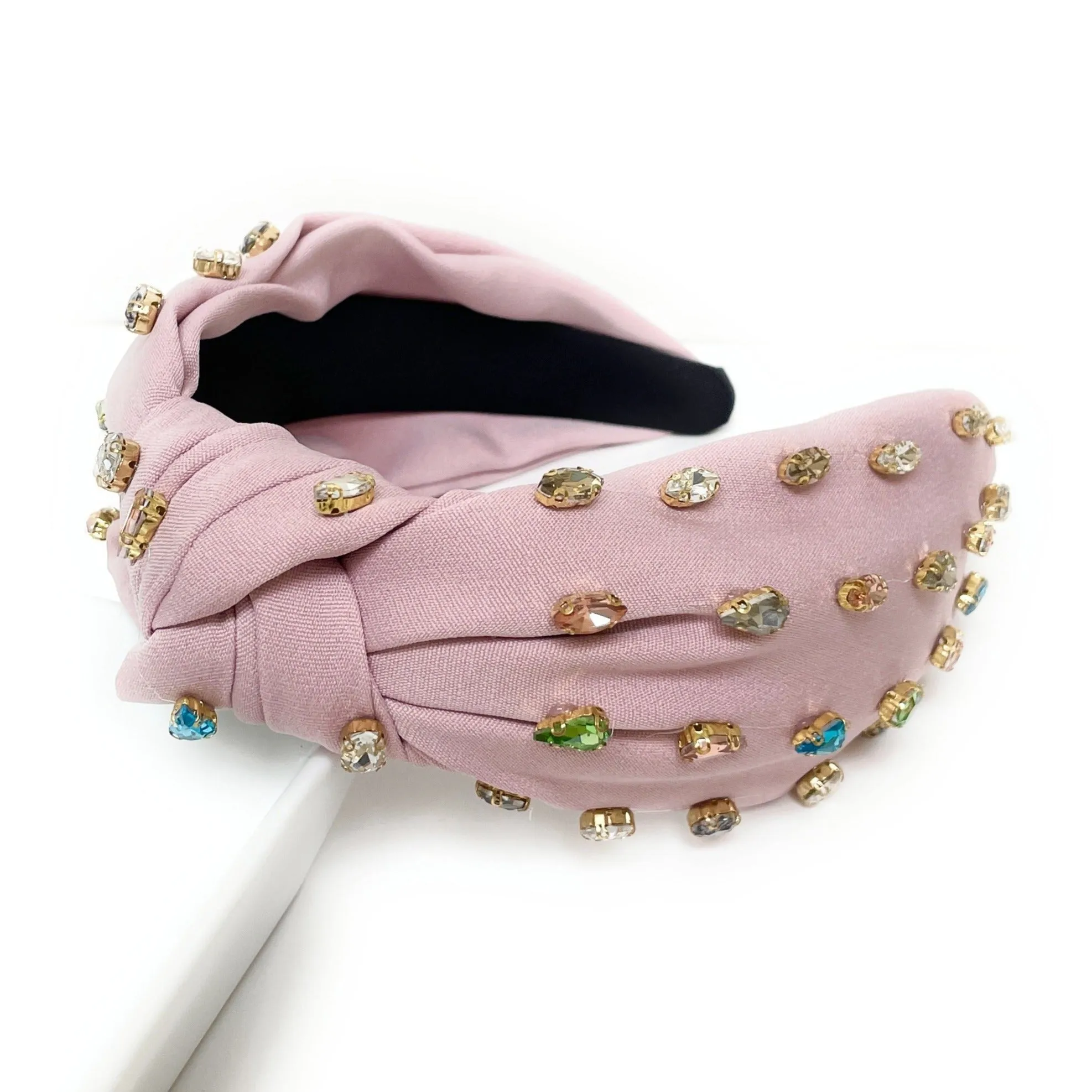 Lillian Knot Jeweled Headband