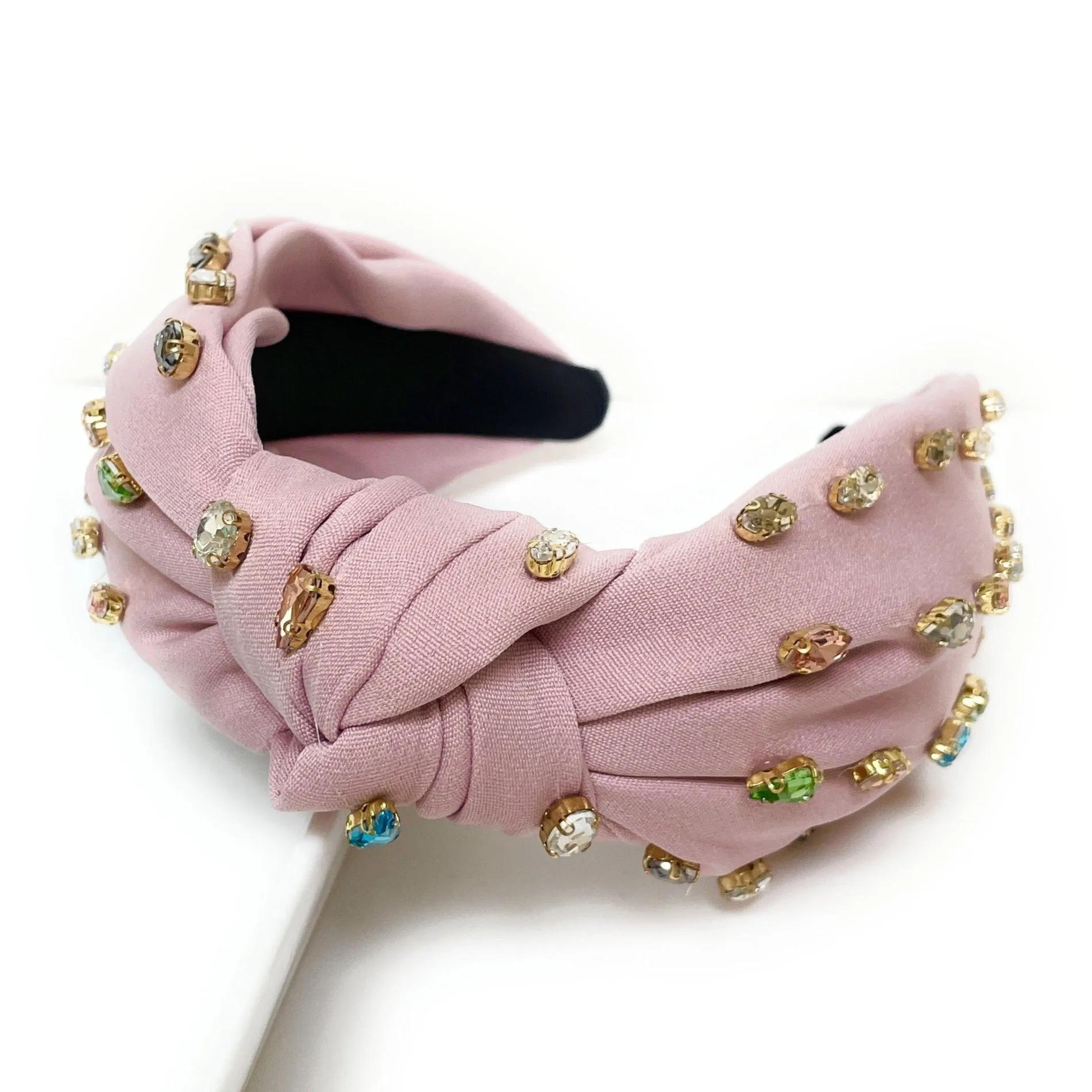 Lillian Knot Jeweled Headband