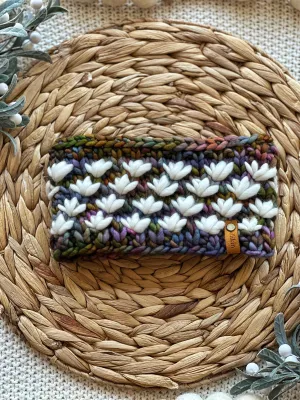 Lotus Flower Headband in Arco Iris
