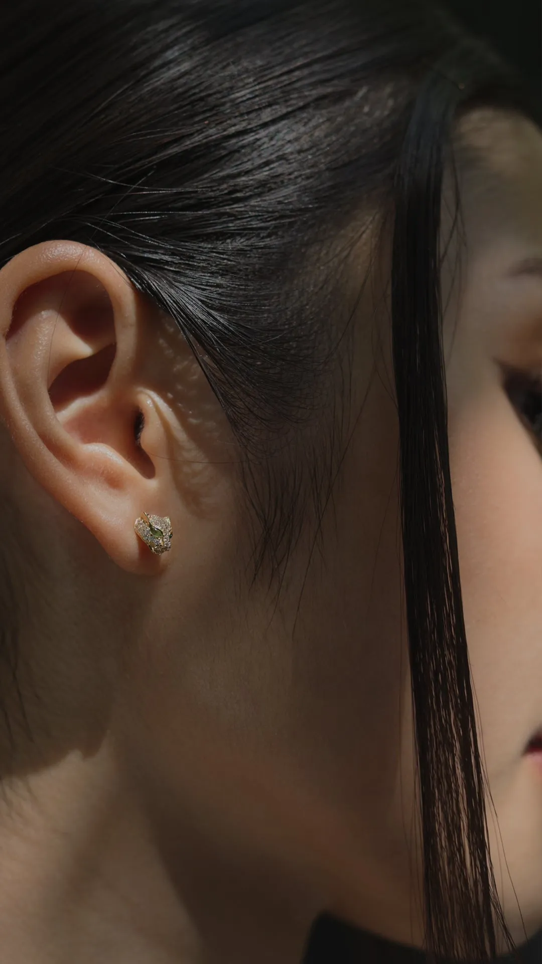 Maumau Stud Earrings 18K Gold Vermeil