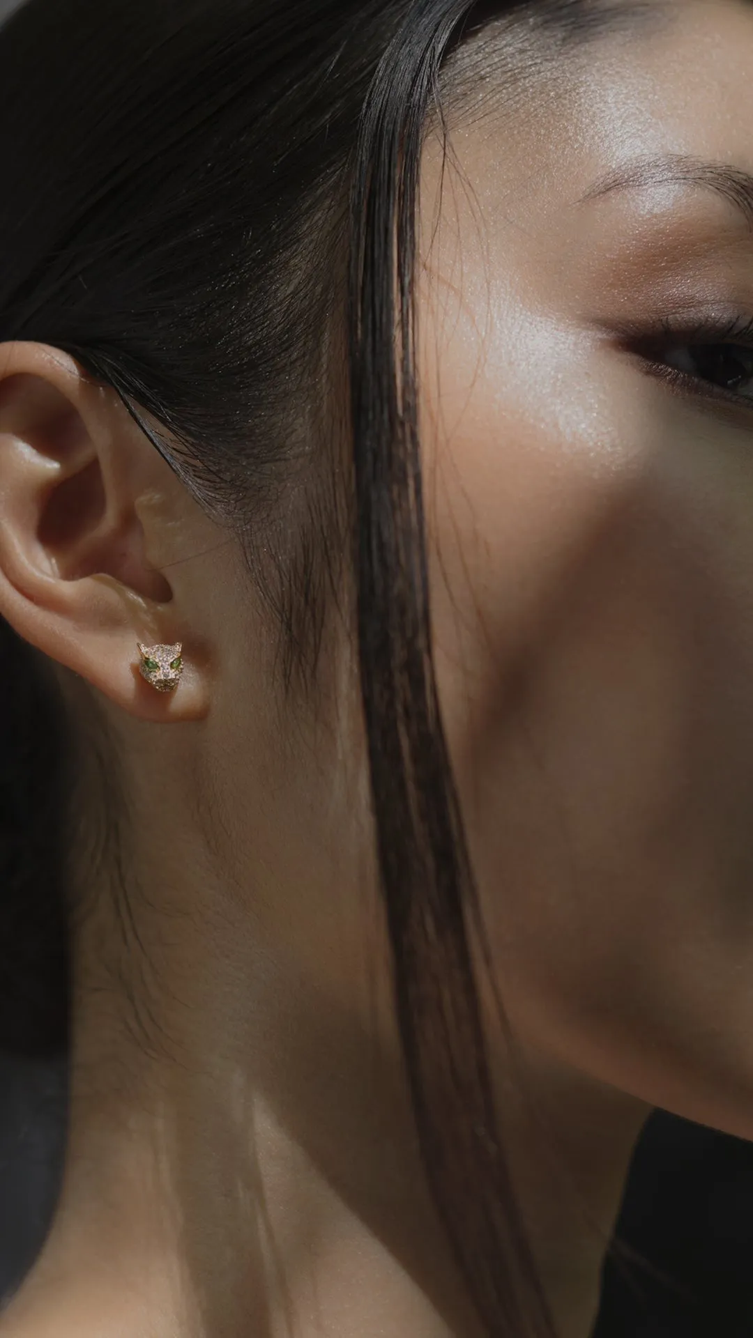 Maumau Stud Earrings 18K Gold Vermeil
