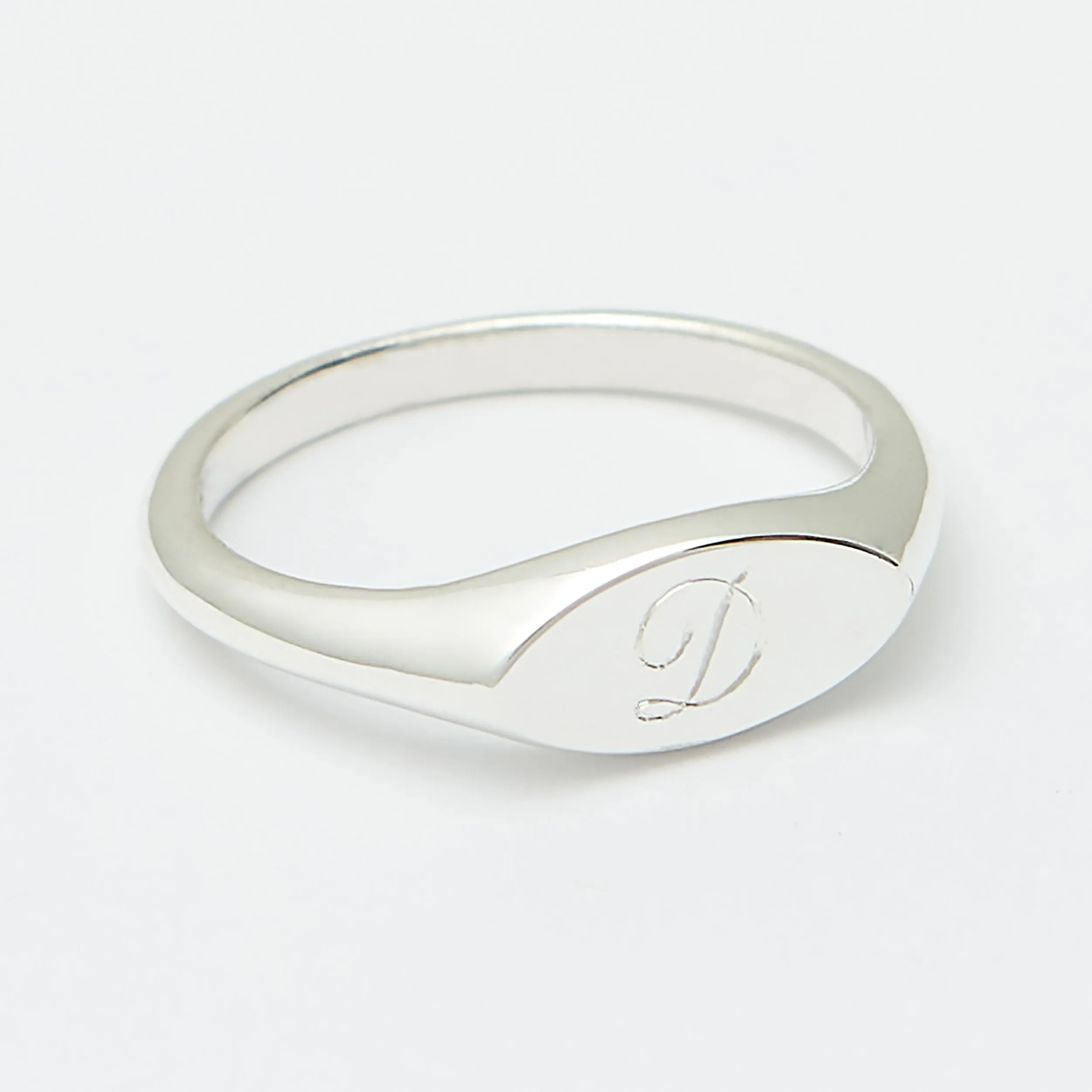 Norman Signet Ring in Sterling Silver