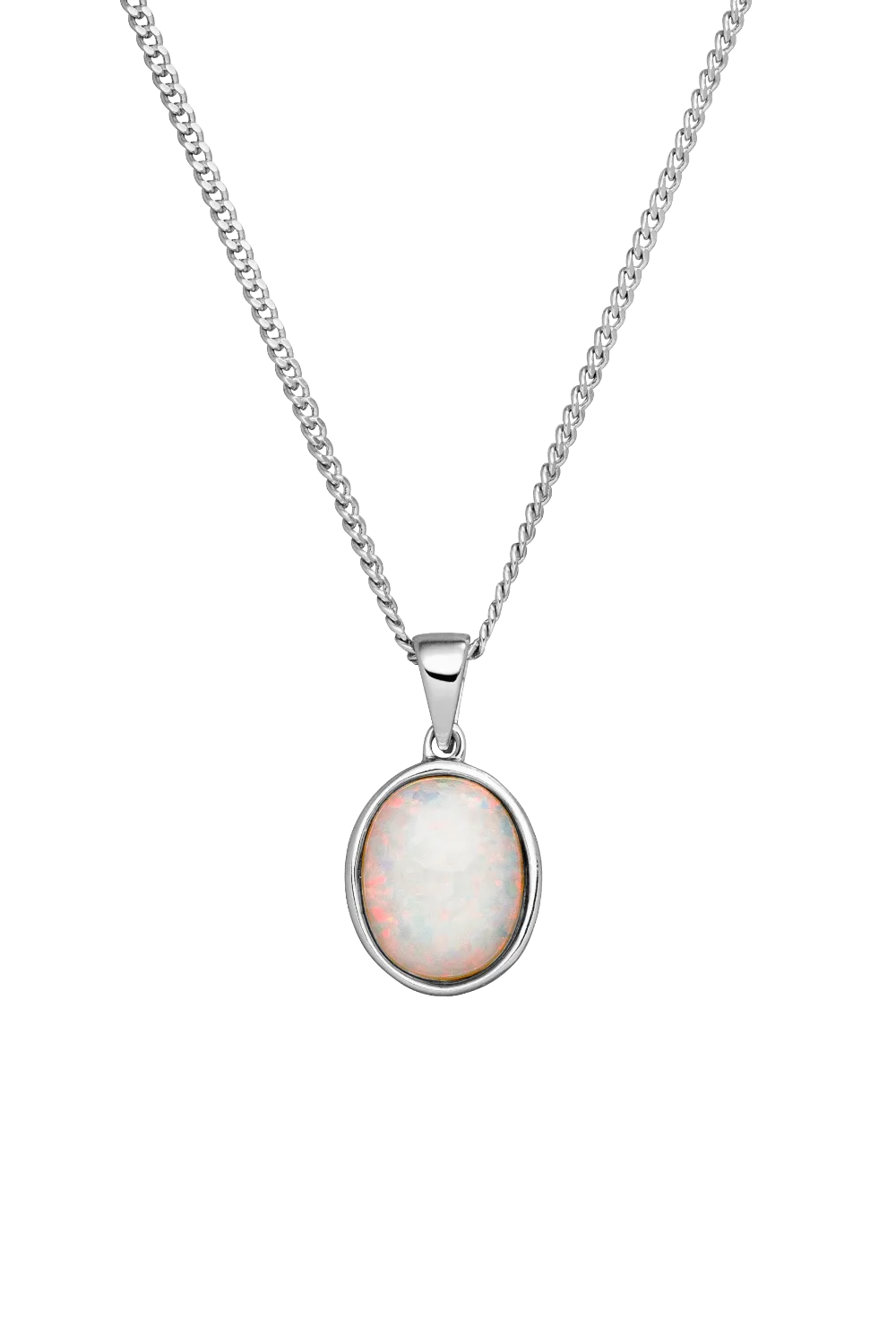 Opal Dream Necklace Silver