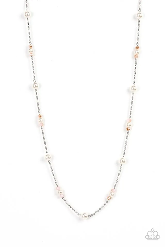 Paparazzi Necklace ~ Keep Your Eye on the BALLROOM - Pink