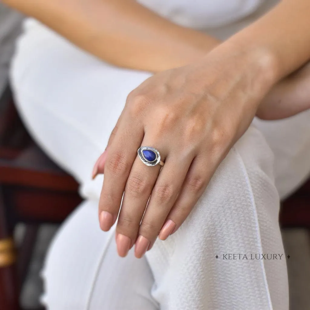 Pear Dream - Lapis Lazuli Ring