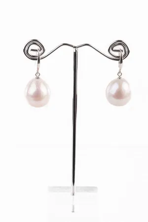 Pearl Shepherd Hooks - P42 14mm White
