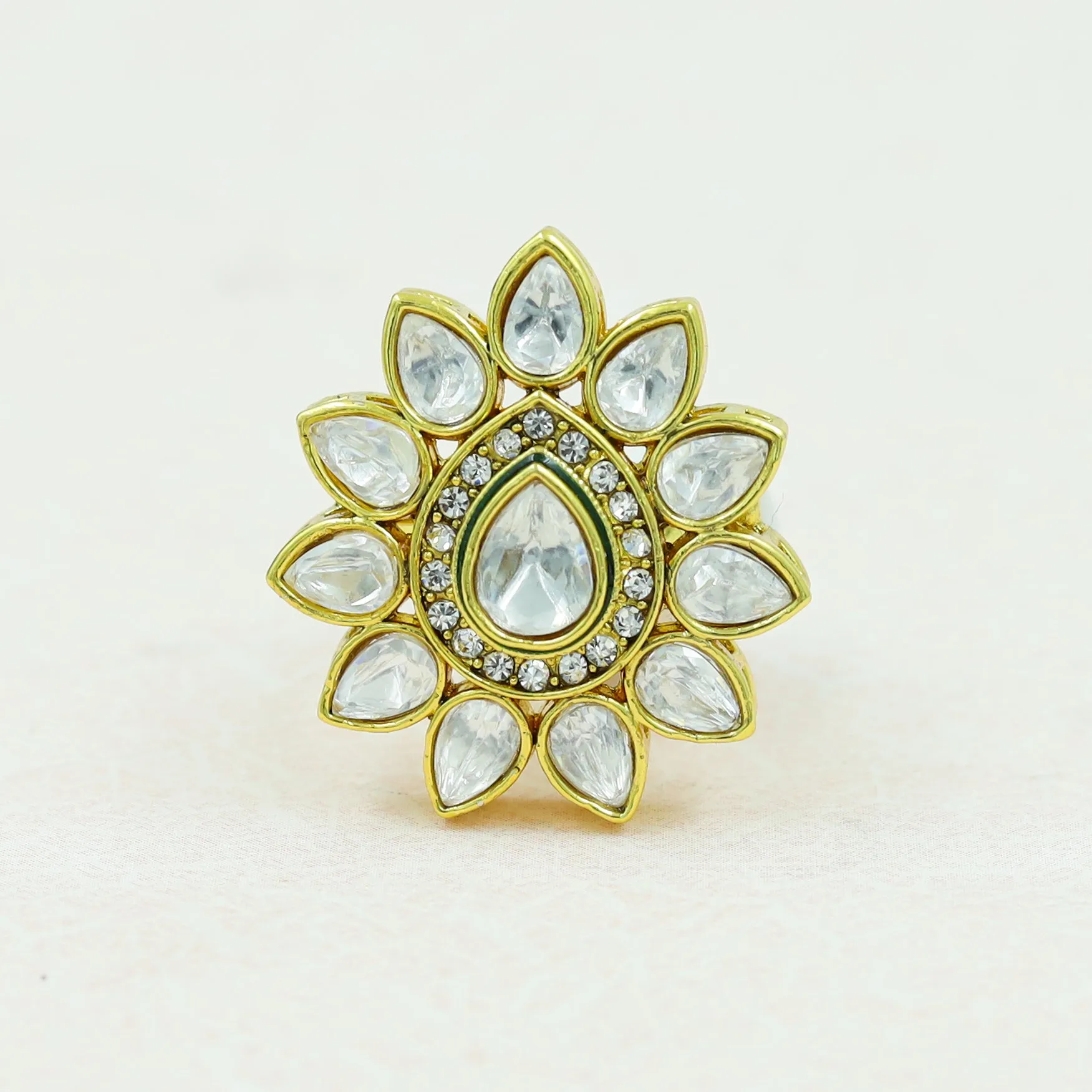 Polki Cocktail Ring 13618-21